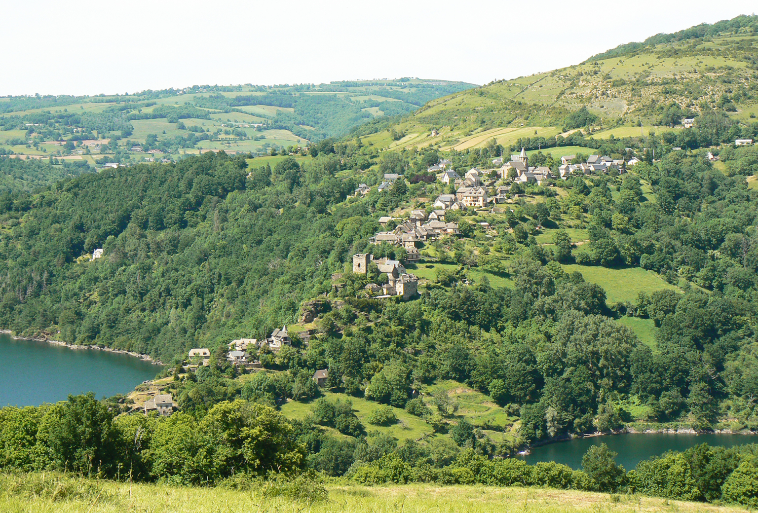 Village de Mandailles, vallée du Lot