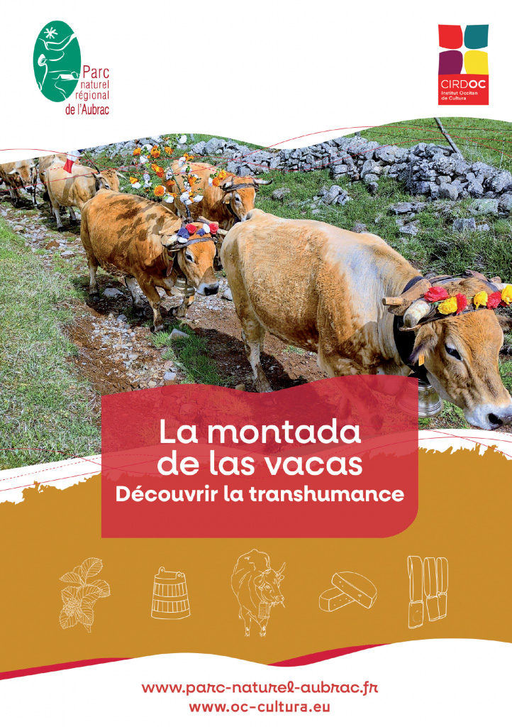 La montada de las vacas - Publication PNR Aubrac CIRDOC