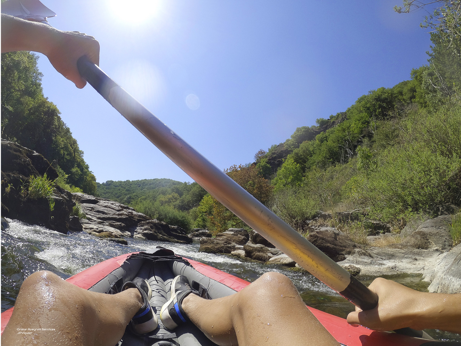 Canoë en Aubrac - JP Viguier