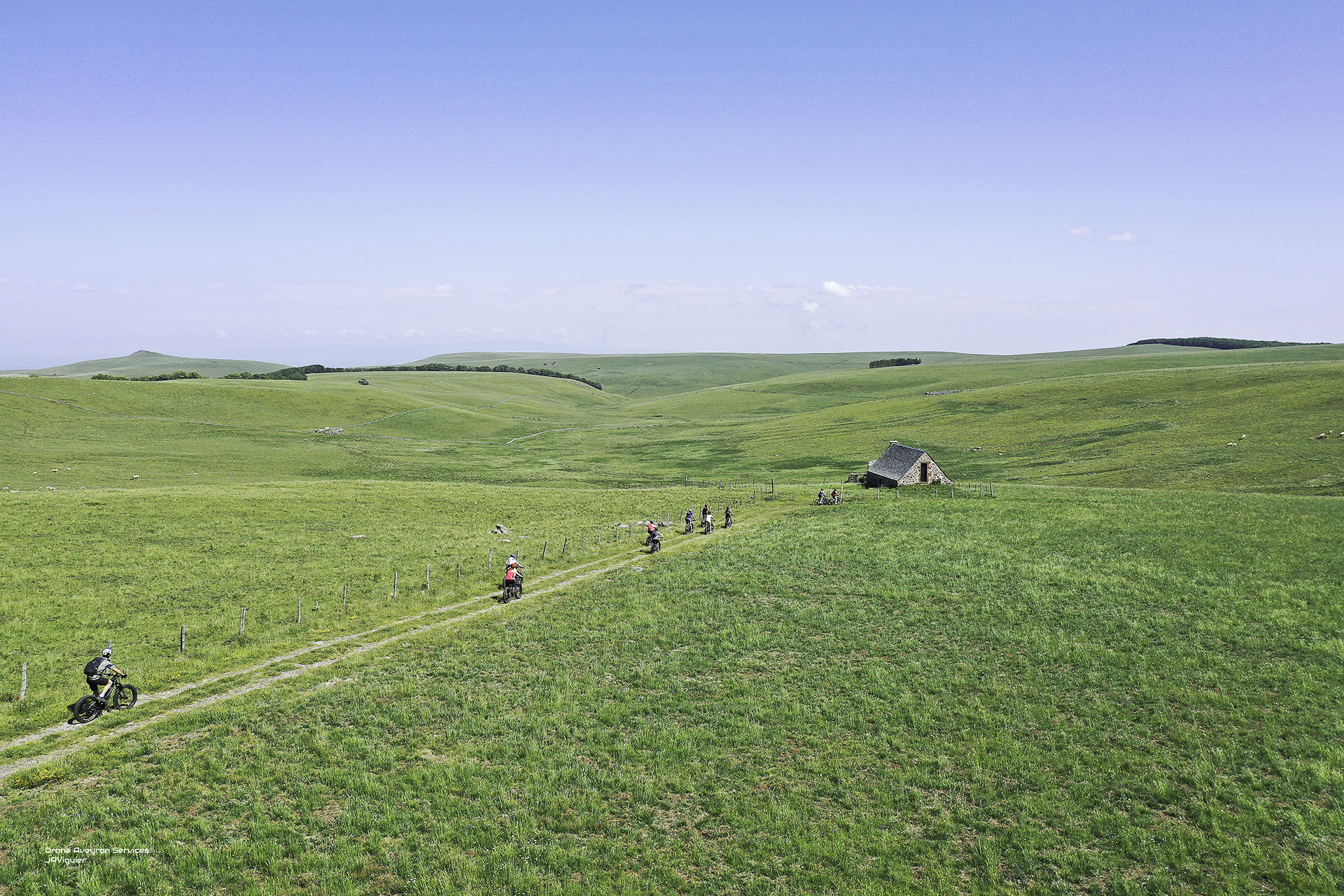 Sortie VTT sur l'Aubrac - Jean Pascal Viguier