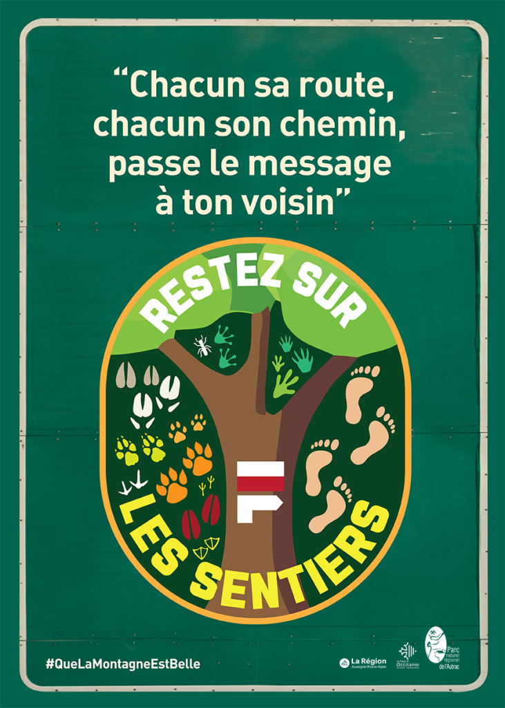 Campagne de sensibilisation "Que la Montagne est belle" - PNR Aubrac