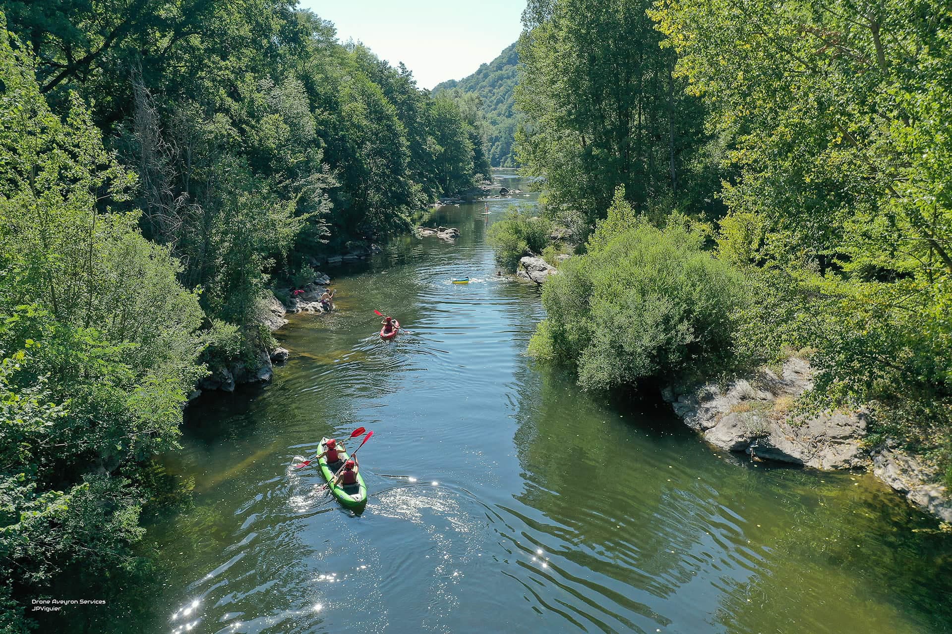 Canoé en Aubrac - JP Viguier