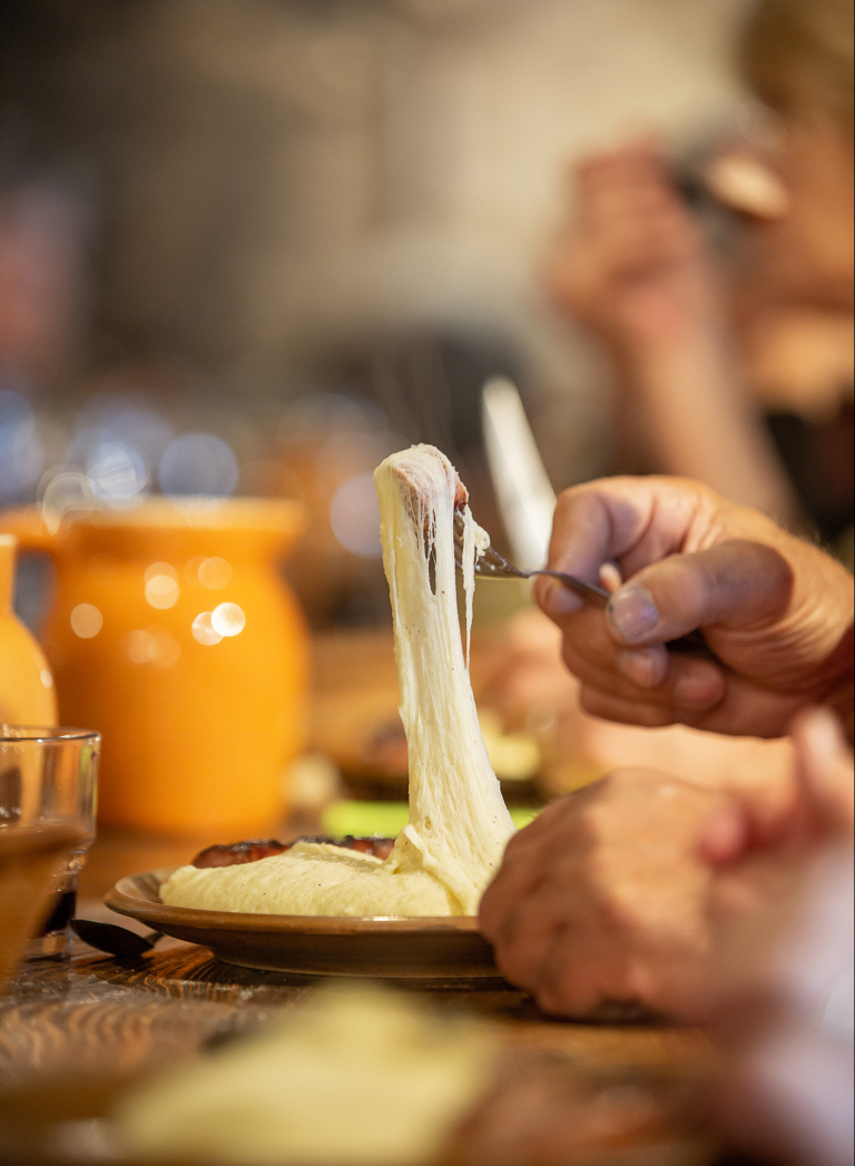 Dégustation de l'Aligot - Benoit Colomb - PACT Aubrac