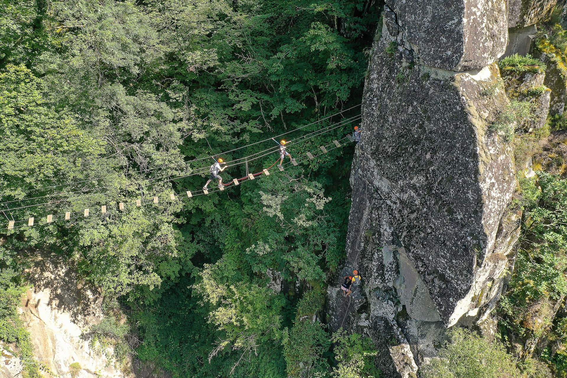 Via Ferrata en Aubrac - JP Viguier