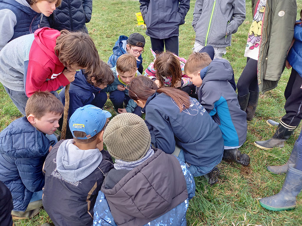 Au fil de l’eau avec les élèves de CE et de CM de l’école de Saint Urcize - PNR Aubrac