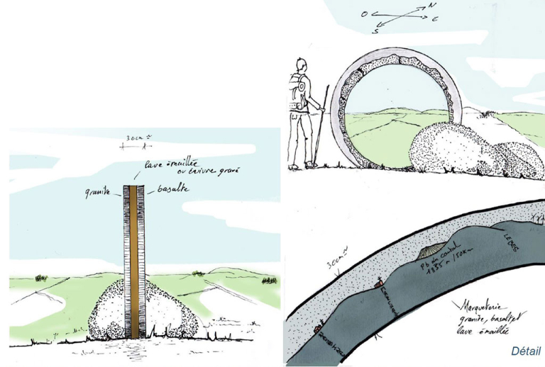 Projet d'Oculus au Roc des Loups - Marchastel - 3A Paysages - PNR Aubrac