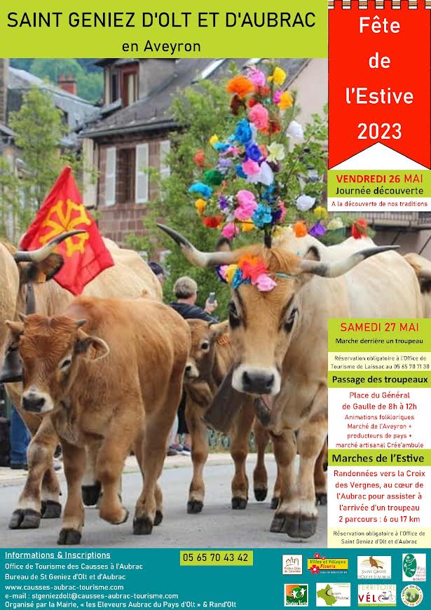 La transhumance de Saint Geniez d'Olt et d'Aubrac