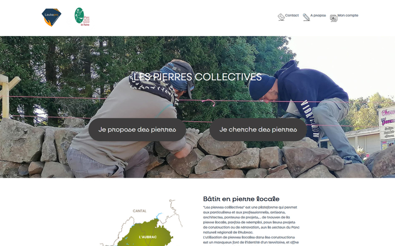 Les pierres collectives - Proposez de la pierre, recherchez de la pierre, et bâtissez local ! - PNR Aubrac