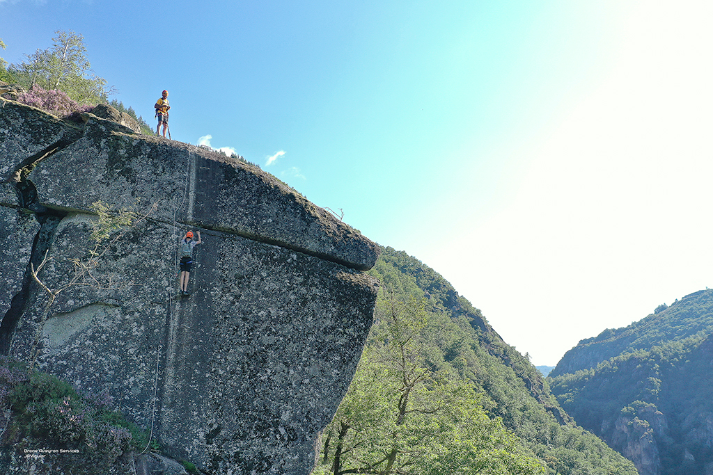 Via ferrata en Aubrac - JP Viguier