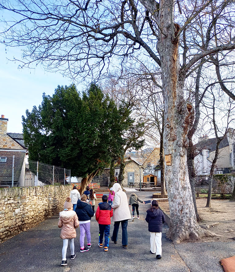 École du Parc à Marvejols - PNR AUbrac