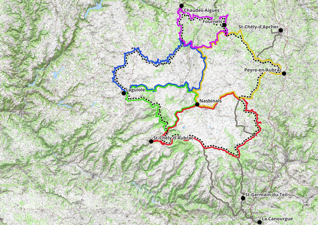 GR ® de Pays du Tour des Monts d'Aubrac