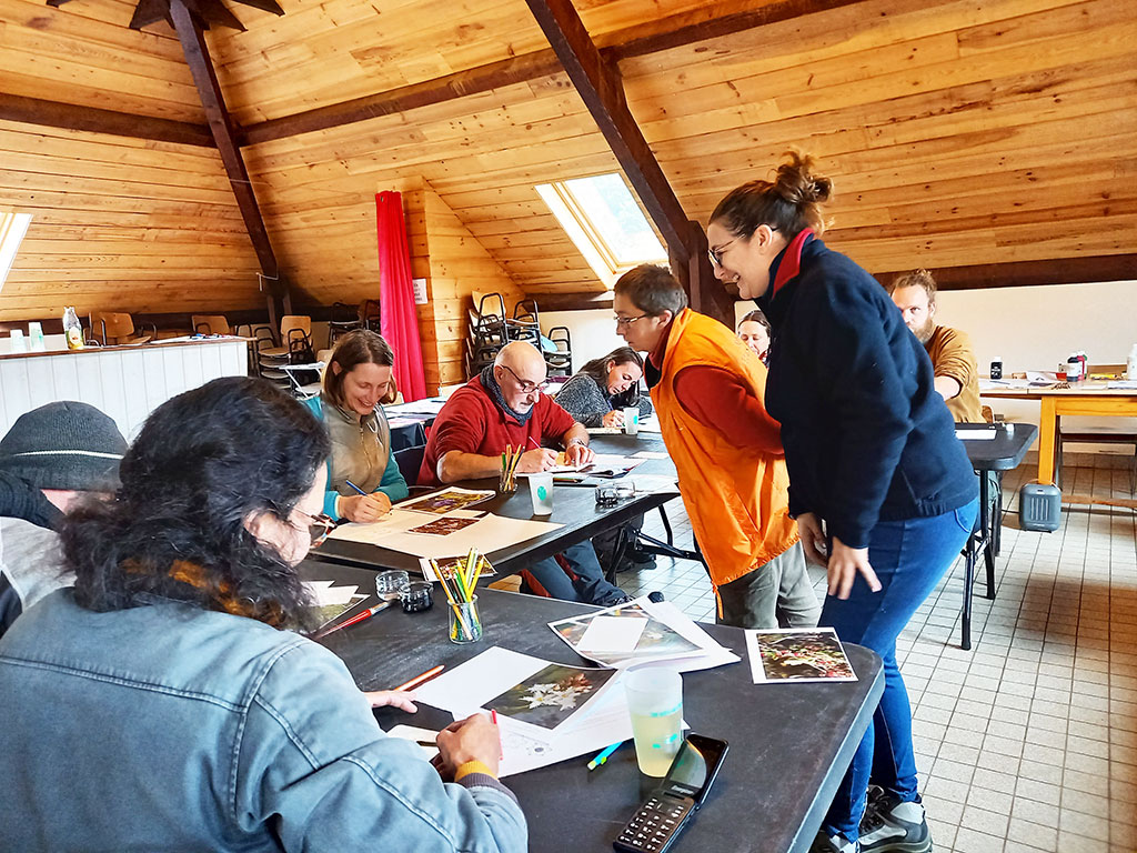 Journée de formation tourbière et dessin botanique - PNR Aubrac