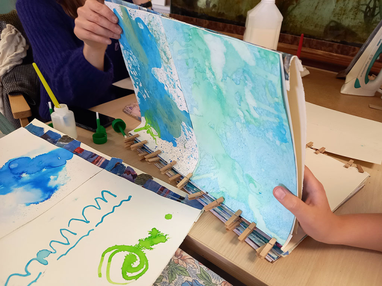Projet École du Parc de l'EHPAD de Saint Amans des Côts - PNR Aubrac