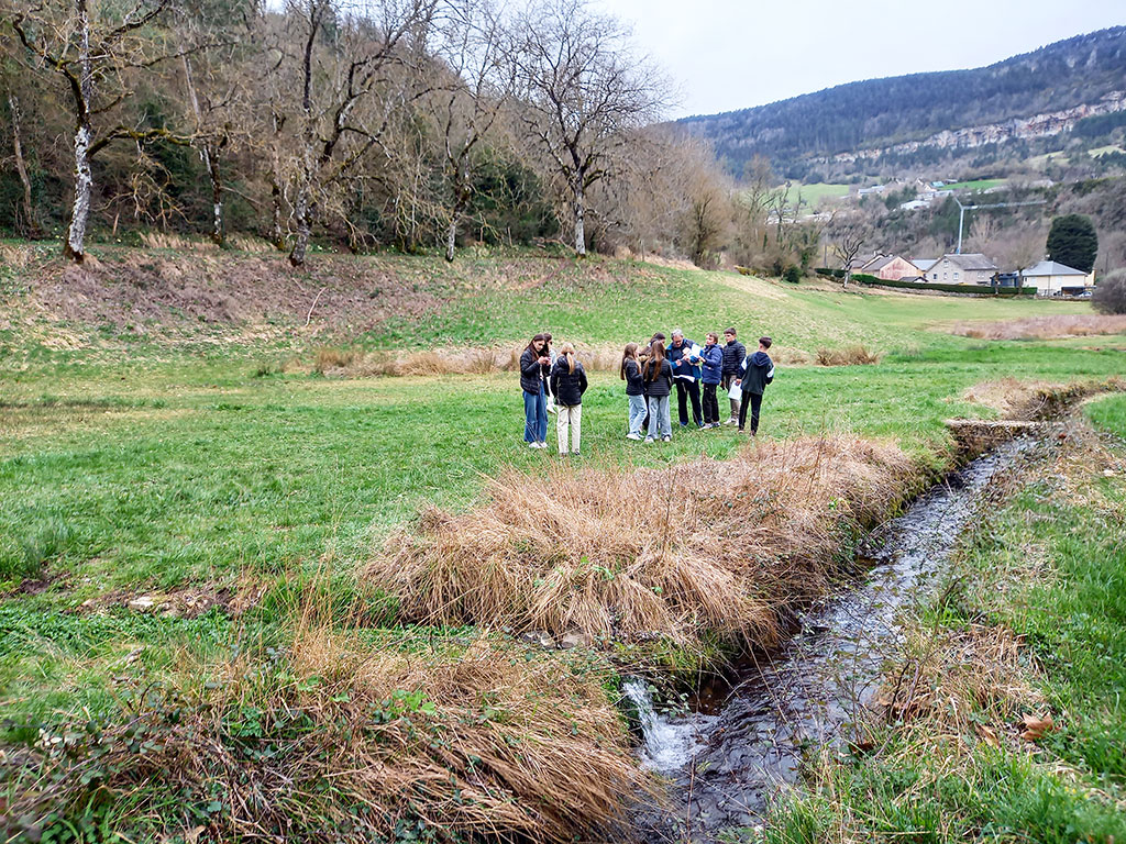 Projet École du Parc du collège de La Canourgue - PNR Aubrac