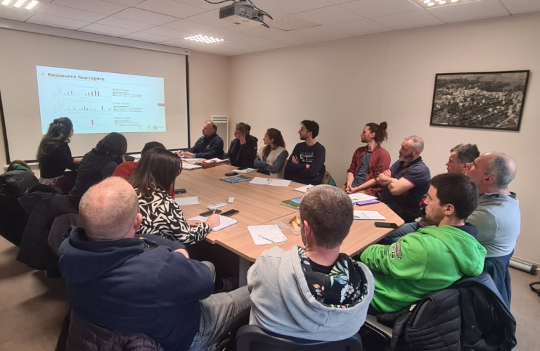 Restitution des diagnostics de systèmes fourragers - PNR Aubrac