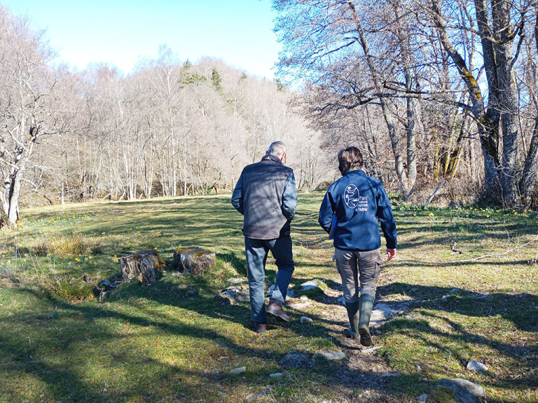 Préparation des travaux de rivière 2026 sur le Lebot et la Piconie - PNR Aubrac