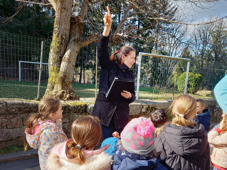 École du Parc à Fournels - PNR Aubrac