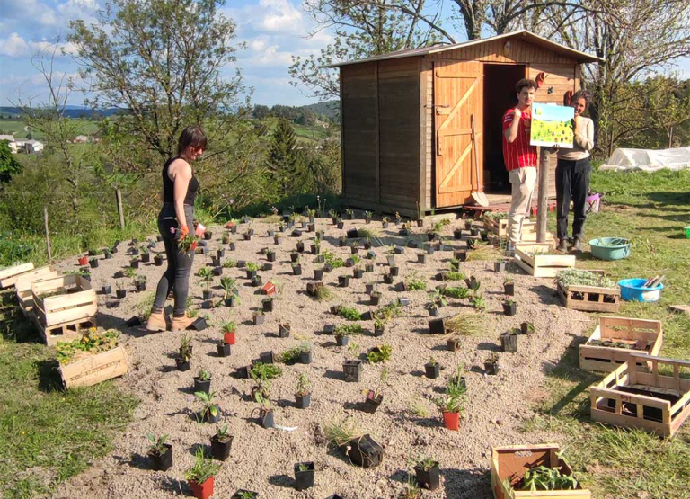 Résidence de territoire Atelier Za’atar Du paysage au jardin - JS Caron