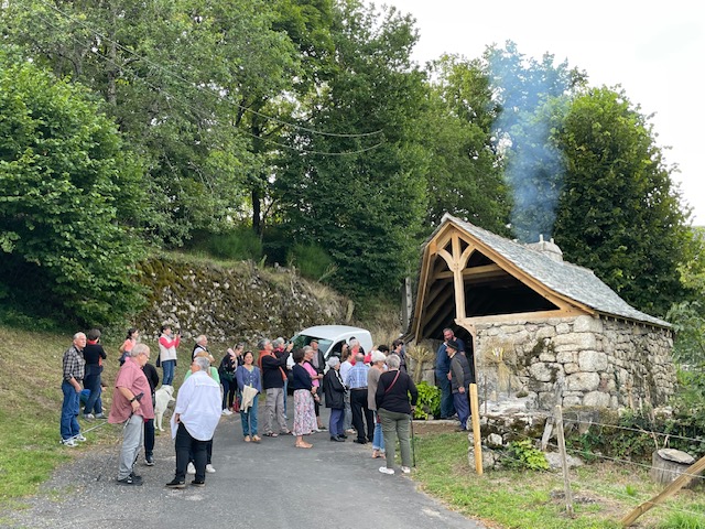 Inauguration de la restauration du four de Mels en 2023