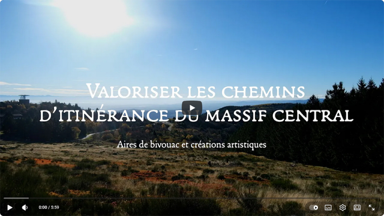 Valoriser les chemins d'itinérance du Massif central - IPAMAC