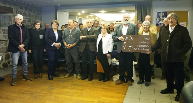 Accueil du maire de Val d'Arcomie au sein du Conseil syndical du Parc naturel régional de l'Aubrac - PNR Aubrac