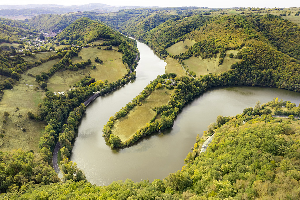 Vallée du Lot depuis Fombillou - B. Colomb PACT Aubrac