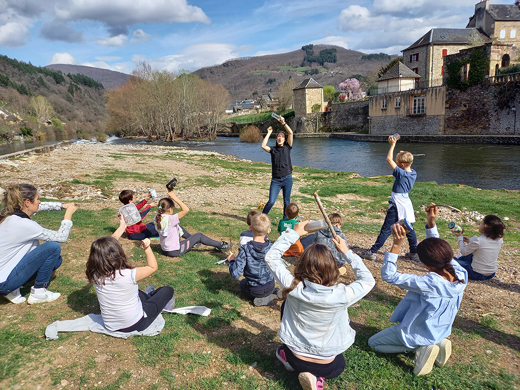 "L’eau du Lot, d’où vient-elle ? Où va-t-elle ?", le projet École du Parc de l'école des Marmousets