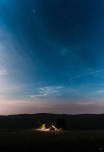 Les rendez-vous nature du CPIE Rouergue : contes et légende de la nuit dans Buron.