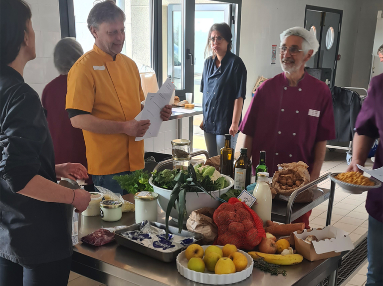 Formation "Cuisine locale" pour les Ehpad engagés dans défi de la Fourchette d'argent - PNR Aubrac