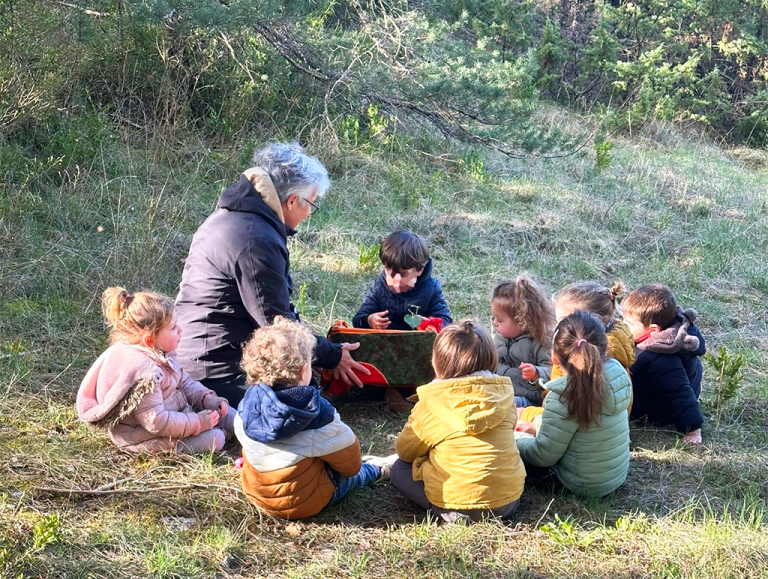 "Les sycomores de mon école", le projet École du Parc de l'école de Banassac - PNR Aubrac