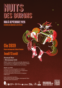 Nuit des Burons - Jeudi 13 août - Cie 3939 Cirque contemporain / Cabaret Surprise