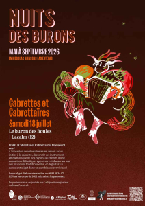 Nuits des Burons - Samedi 18 juillet - Cabrettes et Cabrettaïres fête ses 70 ans !