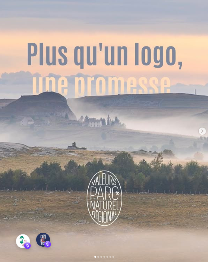 Marque Valeurs Parc - PNR Aubrac - Agence Complice